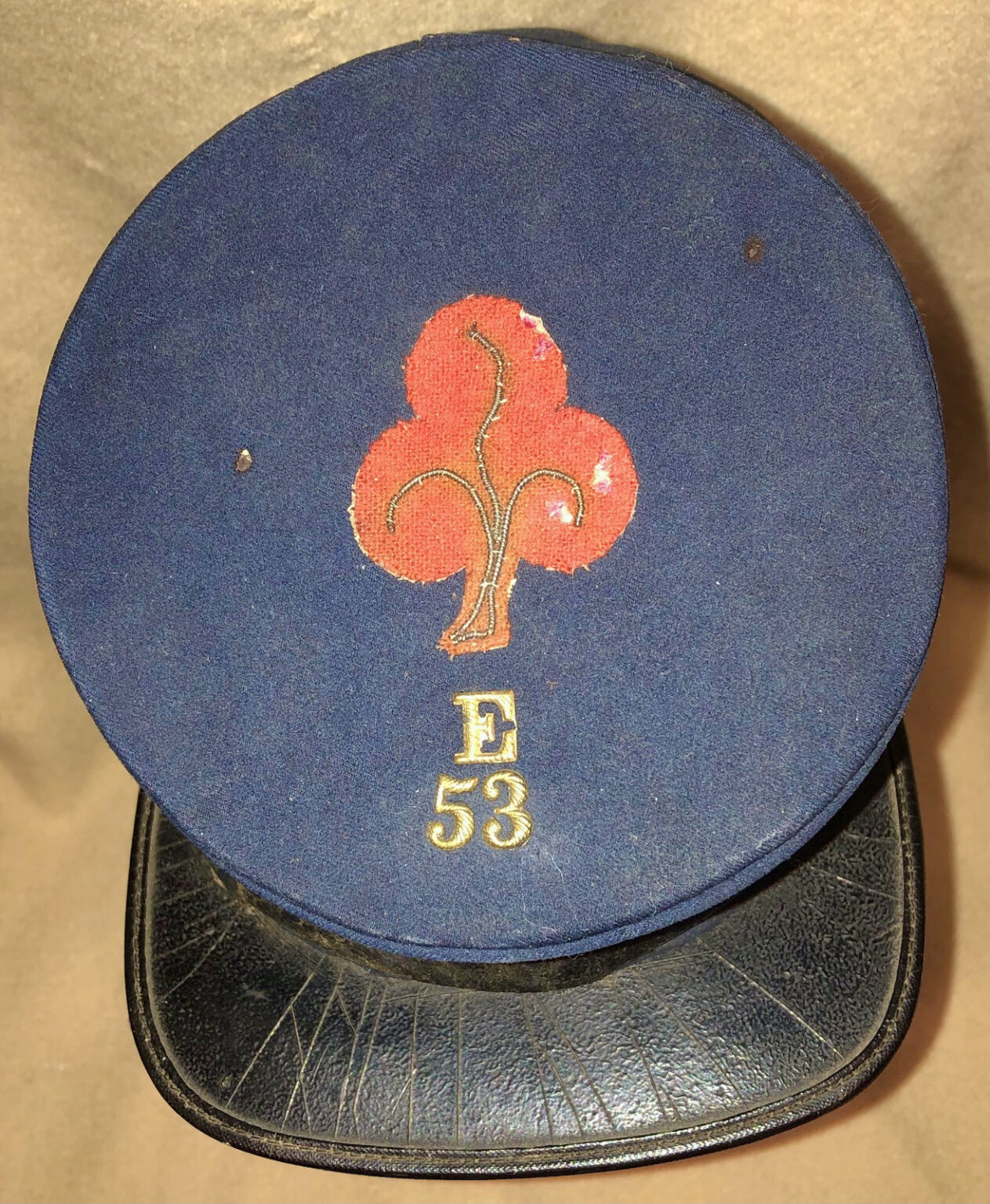 Civil War Union 2nd Corps Officers Forage Cap Perry Adams Antiques