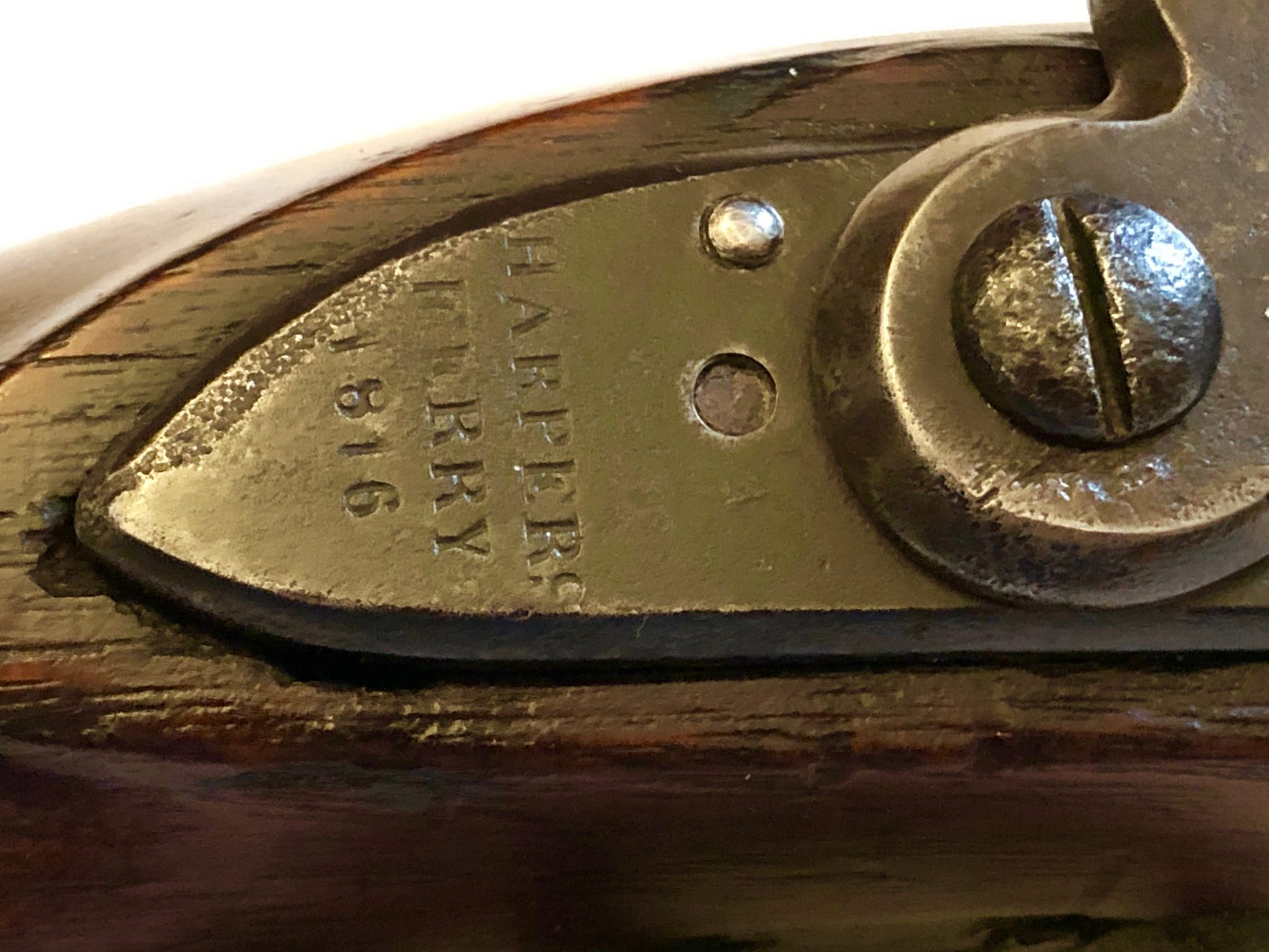 U.S. Model 1803, Half-stock, Flintlock Rifle; Lock Plate Stamped ...