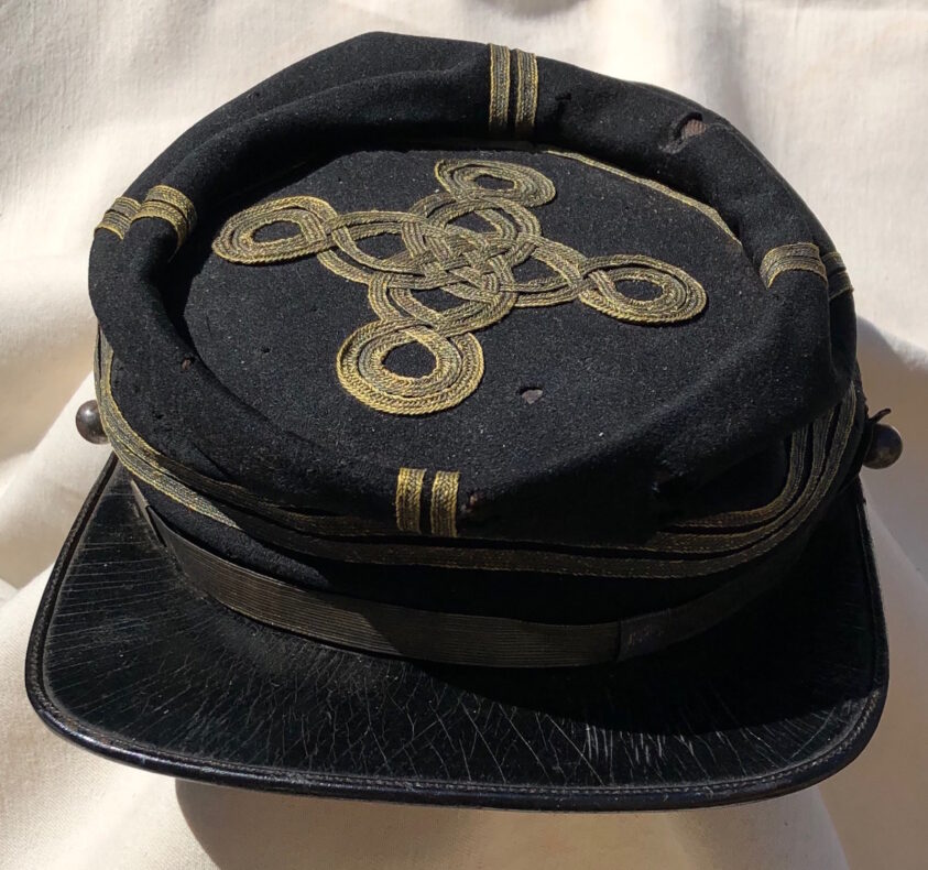 Rare Confederate Medical Officer’s Kepi – Captain in the CS Medical ...