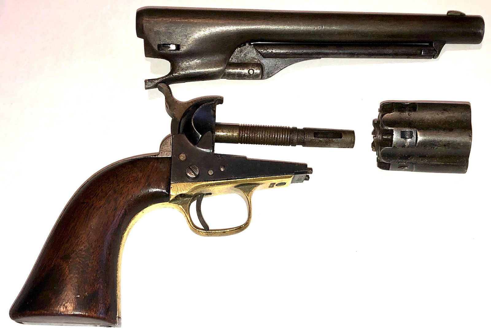 Colt Model 1860 Fluted Army Revolver with Factory Letter – Perry