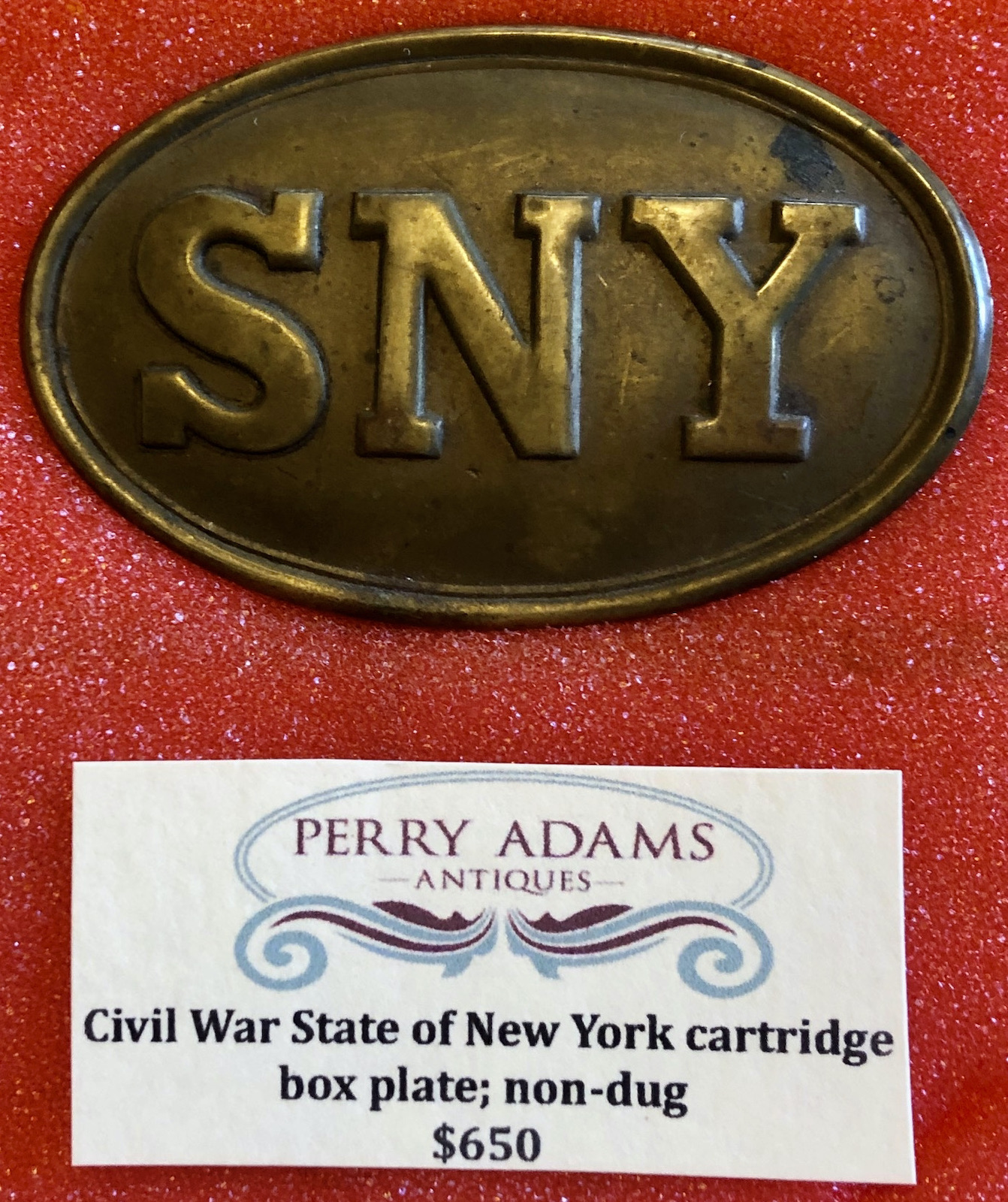 Group of Excavated and Non-excavated Civil War Belt Plates, Breast Plates  and Insignia – Perry Adams Antiques