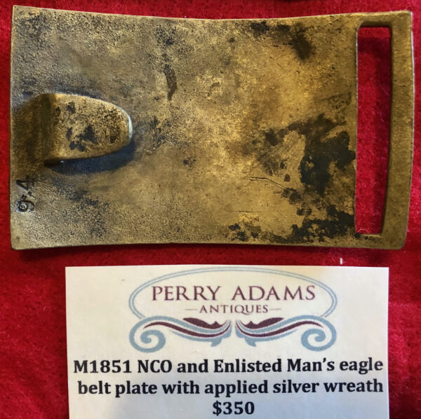 Early Indian War M1874 Enlisted Man's Belt, Belt Plate and Civil War Period  Cap Box – Perry Adams Antiques