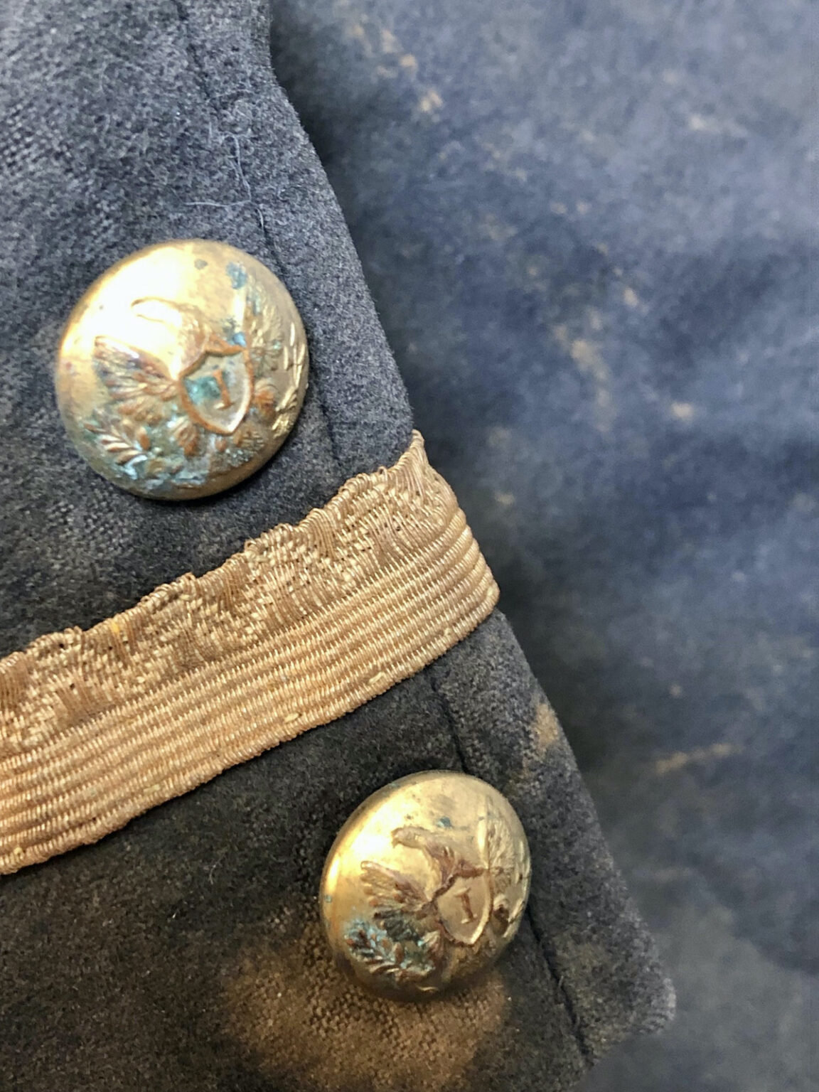 Rare Early War Alabama Volunteer Corps Frock Coat with Accompanying ...