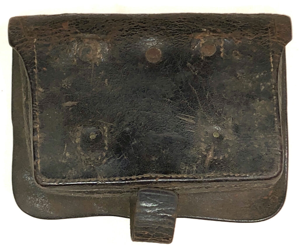Id’d Civil War .44 Cal. Pistol Cartridge Box – Perry Adams Antiques