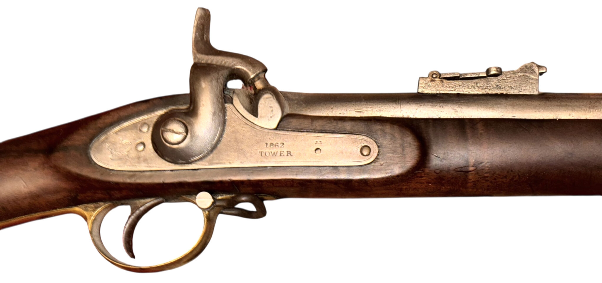 Pattern 1853 Pattern 1853 Enfield or Tower Rifled Musket with Original Bayonet ...